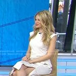 Dr. Marnie B. Nussbaum’s white slit dress on Today