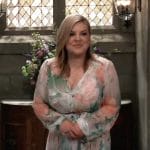 Maxie’s floral bridesmaid dress on General Hospital