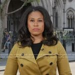 Meagan Fitzgerald’s yellow trench coat on NBC News Daily