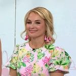 Meaghan Murphy’s pink floral print dress on Today
