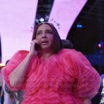 Molly’s pink ruffled party dress on Loot