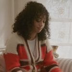 Olivia’s stripe cardigan on All American