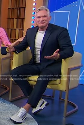 Sam Champion’s sneakers on Good Morning America