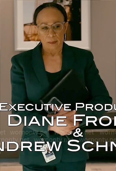 Sharon’s green suit on Chicago Med