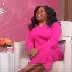 Sherri’s pink embellished pumps on Sherri