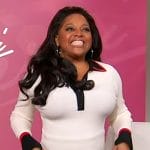 Sherri’s white contrast polo sweater on Sherri