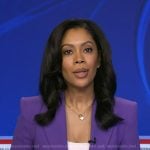 Shirleen’s purple blazer on Good Morning America