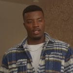 Spencer’s blue plaid jacket with pockets on All American