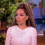 Sunny’s white lace top on The View