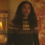 Tabby’s fair isle sweater on Pretty Little Liars Original Sin