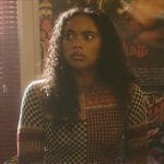 Tabby’s patchwork sweater on Pretty Little Liars Original Sin