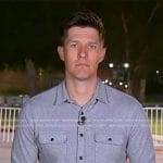 Trevor Ault’s grey button down shirt on Good Morning America