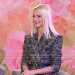 Zanna Roberts Rassi’s floral coat on Today