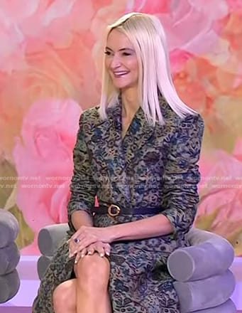 Zanna Roberts Rassi’s floral coat on Today
