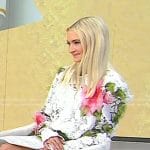 Zanna Roberts Rassi’s white floral embroidered blouse on Today