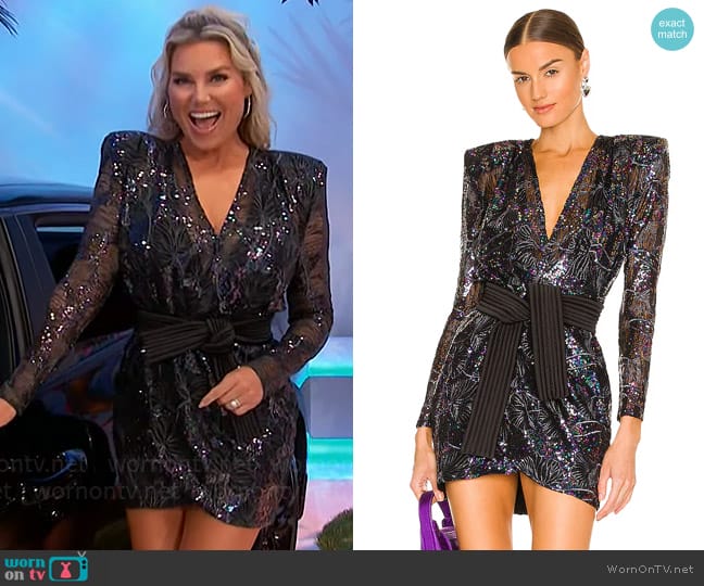 Zhivago Camille Mini Dress worn by Rachel Reynolds on The Price is Right