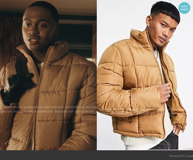 ASOS Puffer Jacket with detachable Hood