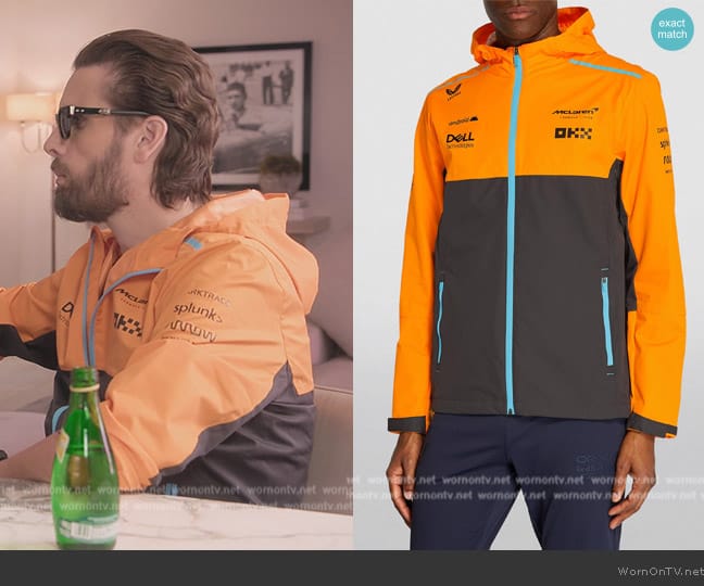 Castore x McLaren F1 Team Hooded Jacket worn by (Scott Disick) on The Kardashians
