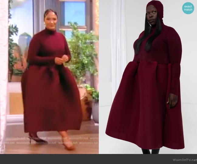 Melitta Baumeister 2024 Fall Winter Collection worn by Golda Rosheuvel on The View