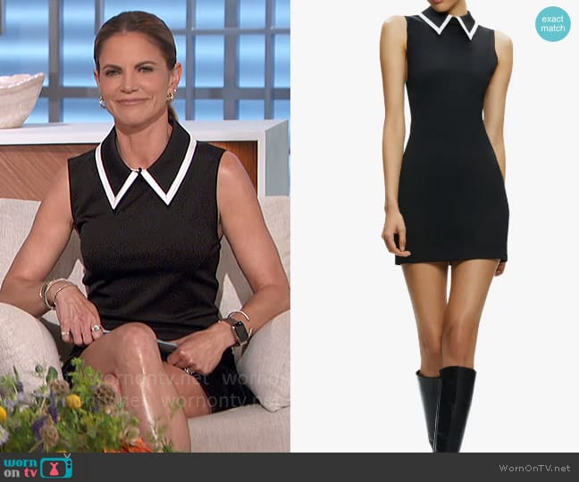 Alice + Olivia Wynell Dress worn by Natalie Morales on The Talk