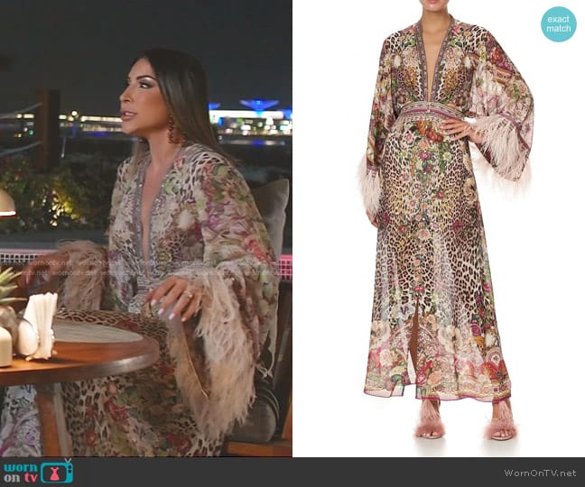 Camilla Rose with Elastic Back Waist in Anarchy at Annabells worn by Taleen Marie (Taleen Marie) on The Real Housewives of Dubai