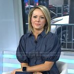 Dylan’s blue puff sleeve shirtdress on Today