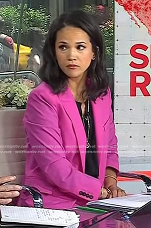 Laura’s pink blazer on Today