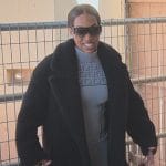 Malika’s fendi logo turtleneck and leggings on The Kardashians