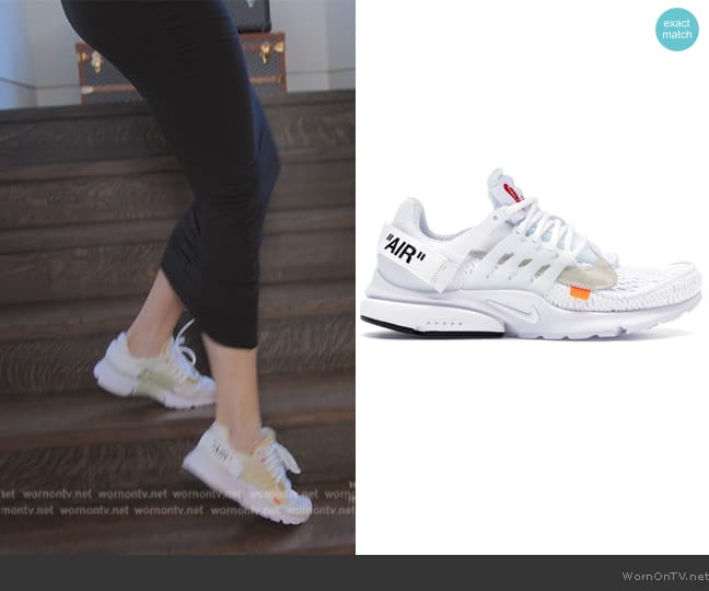 Nike x Off White Air Presto Sneakers worn by Khloe Kardashian (Khloe Kardashian) on The Kardashians