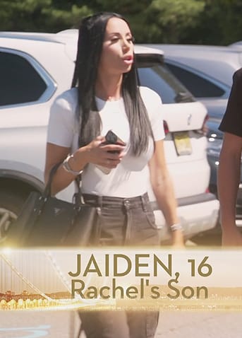 Rachel’s black denim cargo jeans on The Real Housewives of New Jersey
