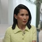 Vicky’s yellow polo sweater on NBC News Daily