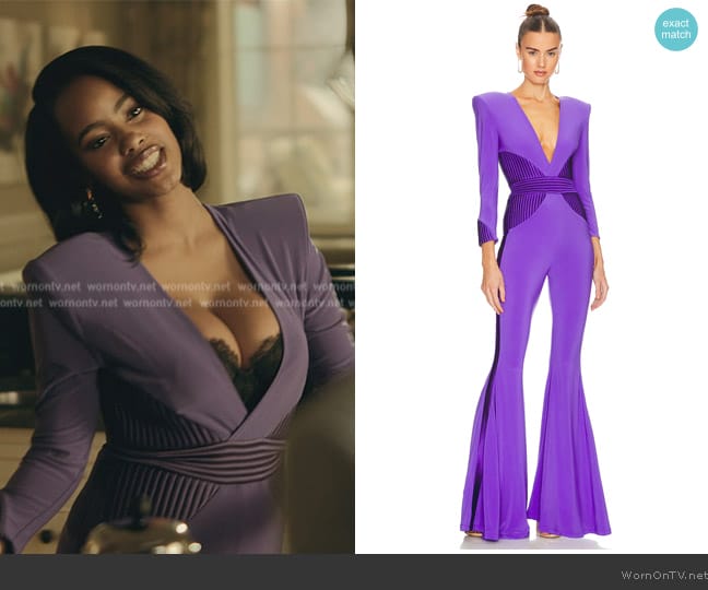 Zhivago the Secret Jumpsuit worn by Tatiana (Cereyna Jade Bougouneau) on The Chi