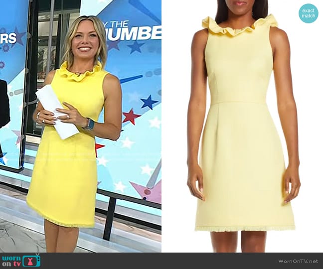 Eliza J Tweed A-Line Dress worn by Dylan Dreyer on Today