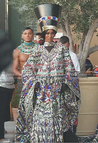 Chanel’s beaded embellished gown on The Real Housewives of Dubai