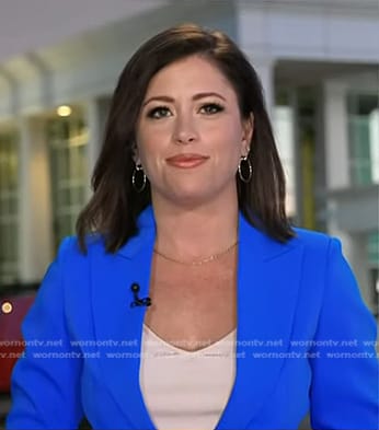 Chloe’s blue blazer on Today