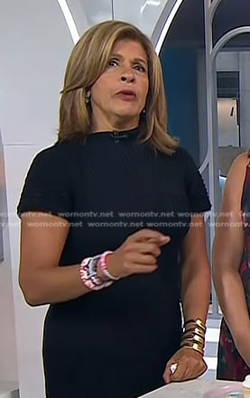 Hoda’s gold cutout bracelet on Today