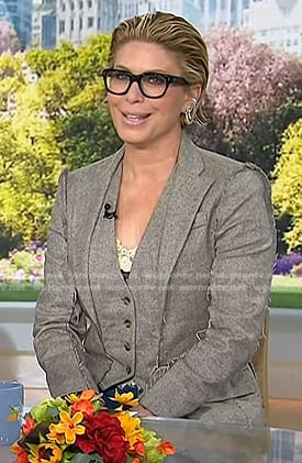 Jill’s grey vest and blazer on Today