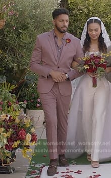 Jordan’s maroon suit on All American
