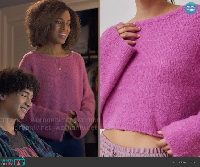 Kimchi Blue Juniper Pullover Sweater worn by Paige Alexander (Kerry Washington) on UnPrisoned