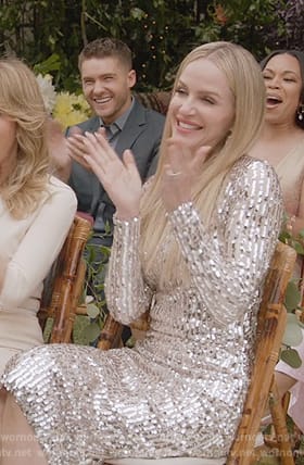 Laura’s silver sequin dress on All American