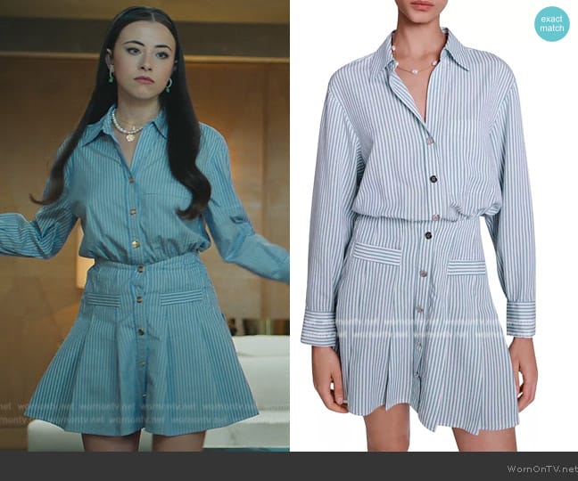 Maje Raudrine Shirtdress worn by Emilia Krawiet (Ane Rot) on Elite