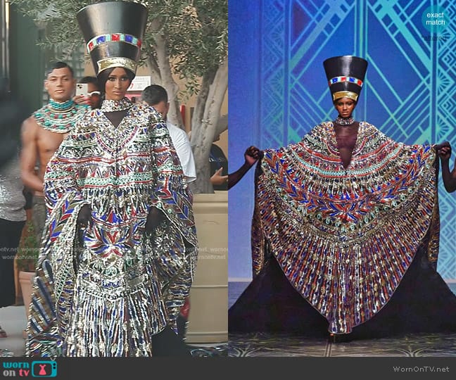 Michael Cinco Fall 2022 Couture worn by Chanel Ayan (Chanel Ayan) on The Real Housewives of Dubai