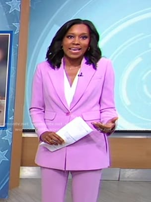 Rachel’s pink blazer on Good Morning America