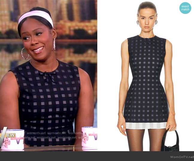 Shushu / Tong Sleeveless Slim Fit Dress worn by Moses Ingram on The View