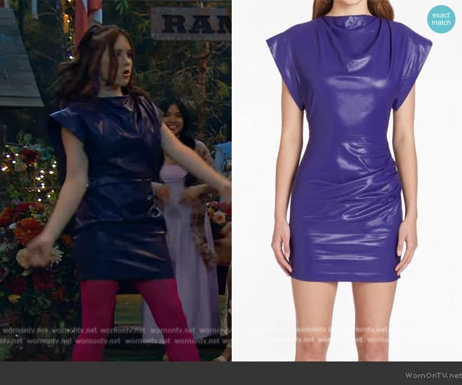 Amanda Uprichard : Edrina Mini Dress worn by Winnie Webber (Shiloh Verrico) on Bunkd
