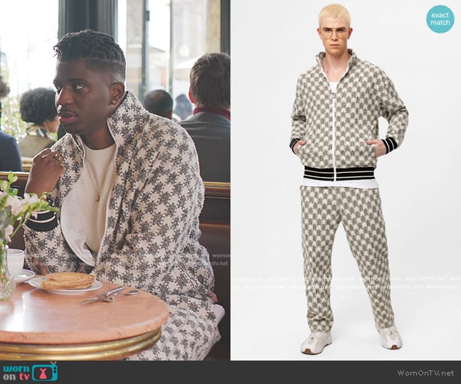 DYS Yumos Tracksuit worn by Julien (Samuel Arnold) on Emily in Paris