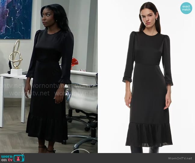 Wilfred Gene Dress worn by Trina Robinson (Tabyana Ali) on General Hospital