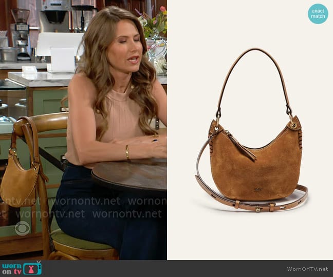 ba&sh Swing Bag worn by Heather Stevens (Vail Bloom) on The Young and the Restless