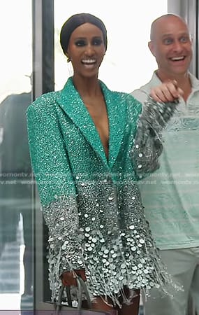 Chanel’s sequin embellished blazer on The Real Housewives of Dubai