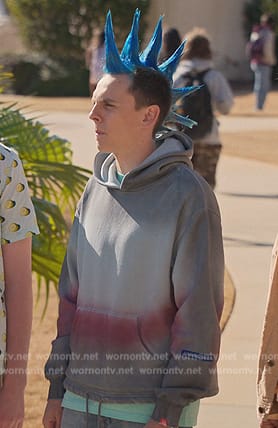 Eli’s tie dye hoodie on Cobra Kai